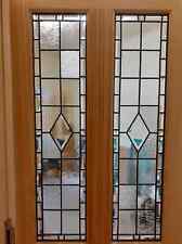 ( Brand New ) Traditional Stained Glass Internal Door (Clear Pine)