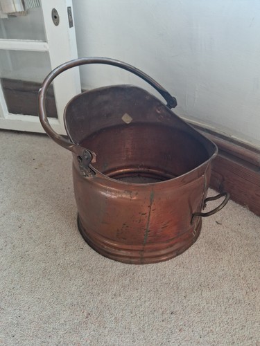 Vintage metal copper coal - copper,