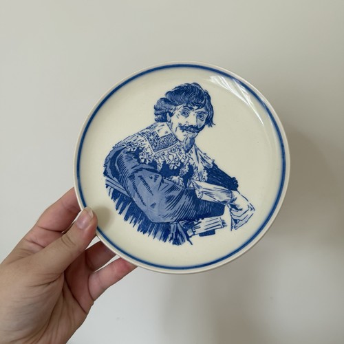 Vintage cavalier delft - vintage, blauw