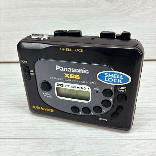Panasonic v201 xbs stereo - rq-v201,