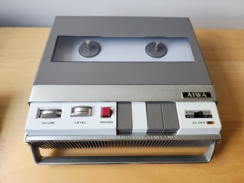 Vintage aiwa 704 reel to - reel,