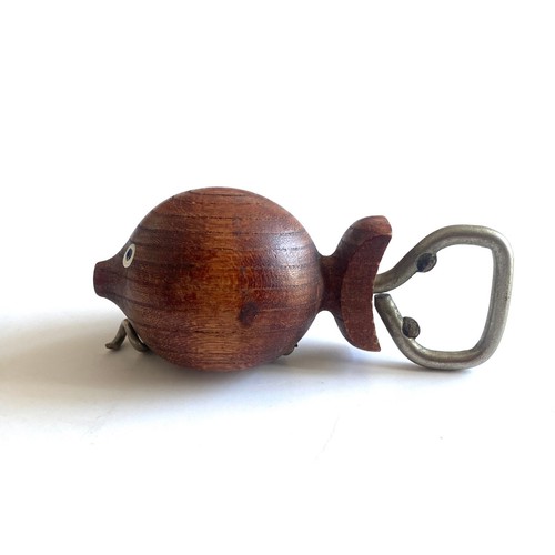 Mid century danish wooden fish - danish,