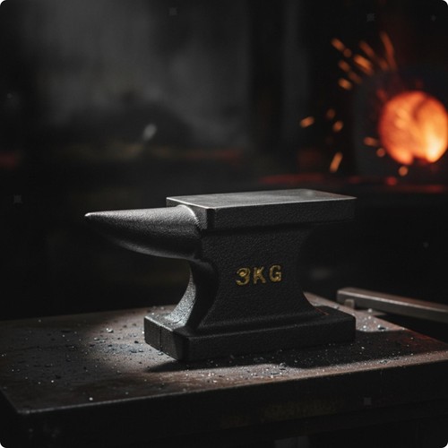 Curved end anvil flat - curved-end,