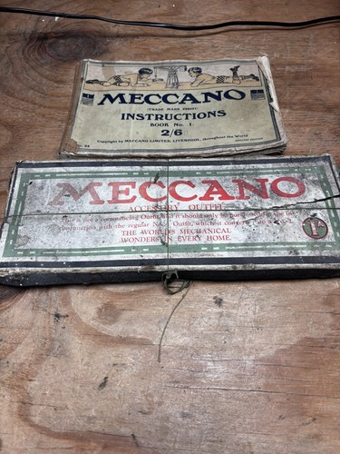 Antique 1920s meccano - antique,