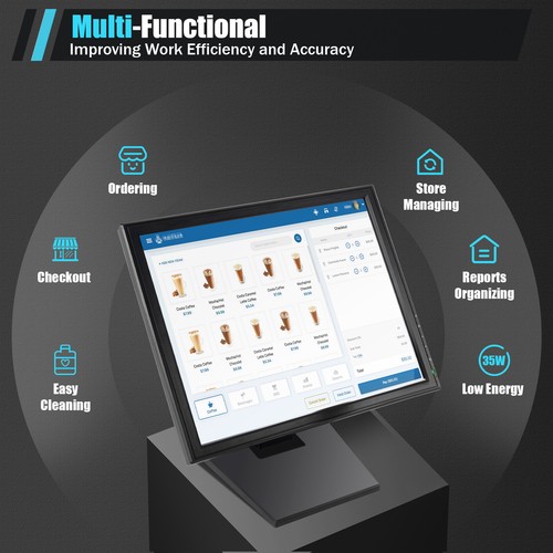 Touch screen lcd monitor - touch,