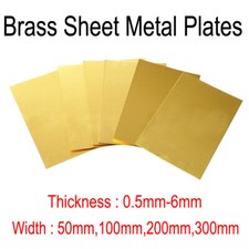 Thin Brass Sheet Metal Plates