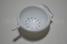 Canary nest pans 13 CM LARGE for breeding nesting canary 13cm WHITE x5 x1