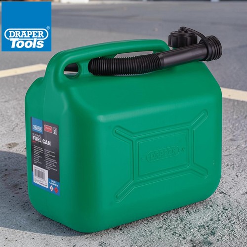10l plastic petrol jerry can - petrol,