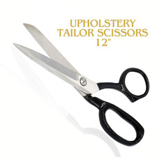 12" Tailoring Scissors for Dressmaking, Upholstery, Leather & Paper Cutting