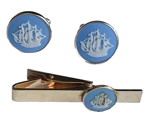 Wedgwood cufflinks tie - cufflinks,