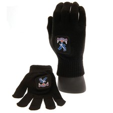 Crystal Palace FC - Knitted Gloves - Clothing - Junior one size fits a - S300z