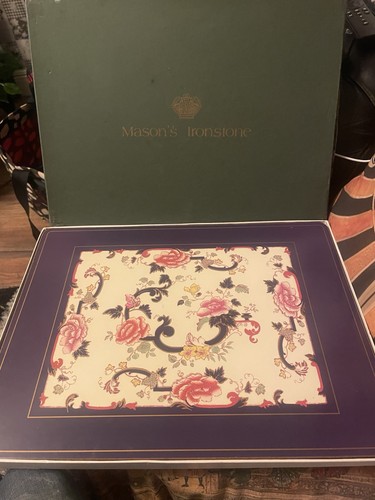 Boxed mason ironstone - boxed, mason’s