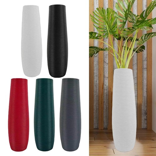 Minimalist tall floor vase - minimalist,
