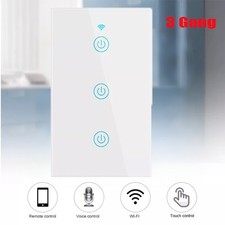 WiFi Smart Light Switch 3 Gang