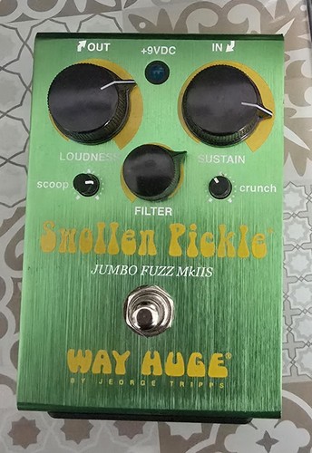 Way huge swollen pickle - huge, jumbo