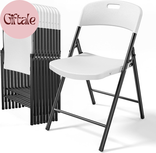 Pack white plastic folding - white,