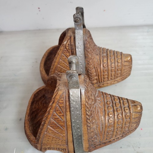 Antique pair chilean huaso - antique,