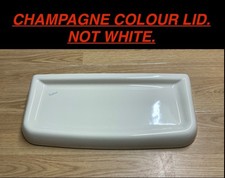 Toilet Cistern Lid = CHAMPAGNE- Twyford Caradon “ ES-2109”,   460 x 202mm, RC-45