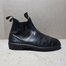 BLUNDSTONE SPS EXTRA MEN'S LEATHER CHELSEA BOOTS BLACK SIZE UK9.5 EU43.5