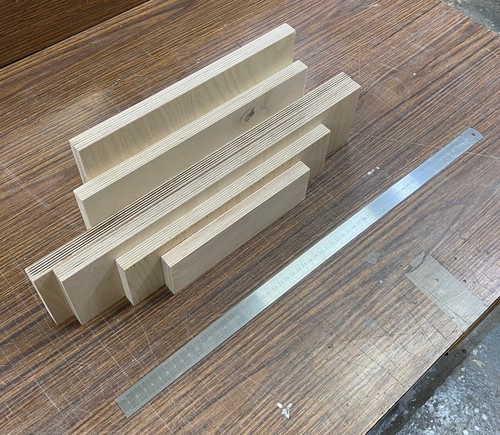 Birch ply offcuts - birch, 18mm