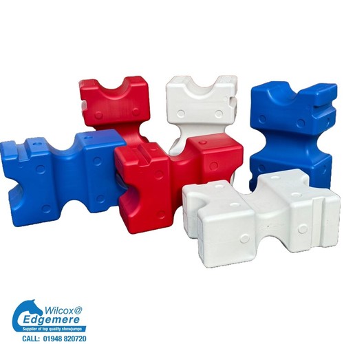 Pairs plastic jump blocks - 2,