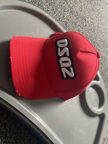 Dsq2 red distressed baseball - dsq2,