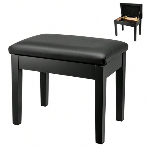 Piano stool with storage - piano,