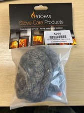 Stovax 14mm Stove Sealed Rope Kit & Glue Pack Black (2.1m) - 5000 FREE POSTAGE