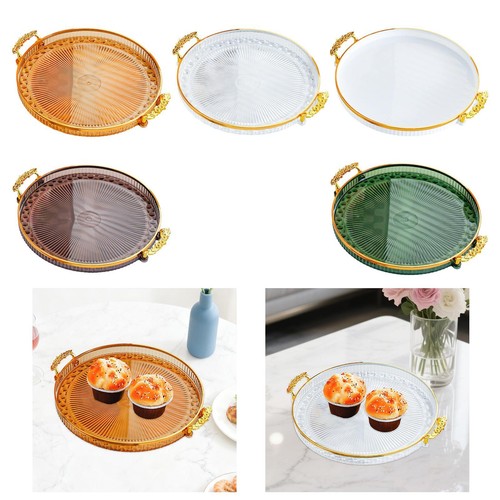 Round serving tray durability - serving,