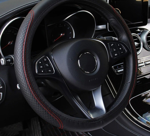 Leather car steering wheel - leather,