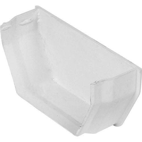 White square line - white,