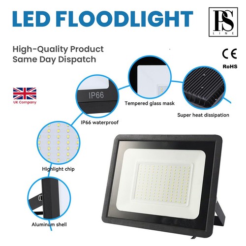 Led floodlight outside - floodlight,