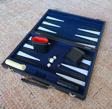 Backgammon Game in Leatherette