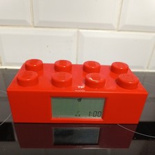 Lego Red Brick Alarm Clock
