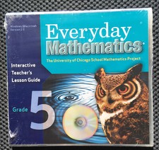 Everyday Mathematics UCSMP-CD-rom Grade 5-NEW SEALED-Teacher Lesson Guide