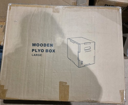 Large wooden plyometric jump - plyometric,