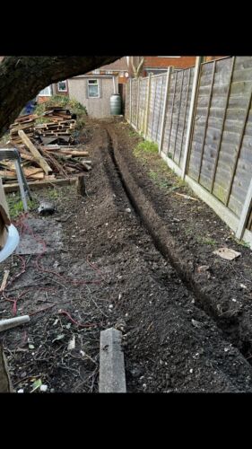 Trencher rental 200 per - trencher, day