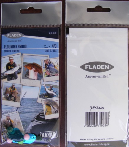 Fladen kayak flounder snood - kayak,