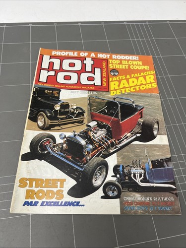 Vintage car magazine hot rod - hot,