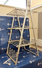 Abode Electric Clothes Dryer Heated Airer with 30 Rails & Cover AECRD2002