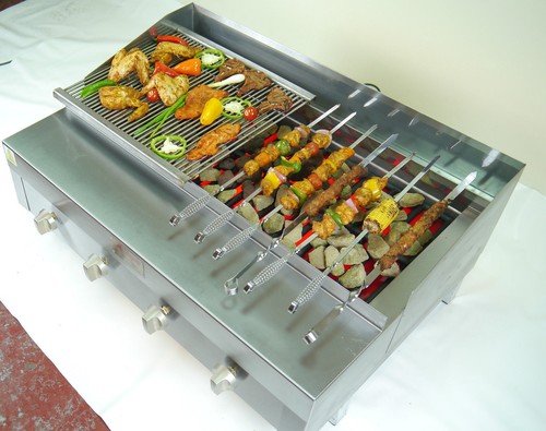 Commercial charcoal grill - commercial,