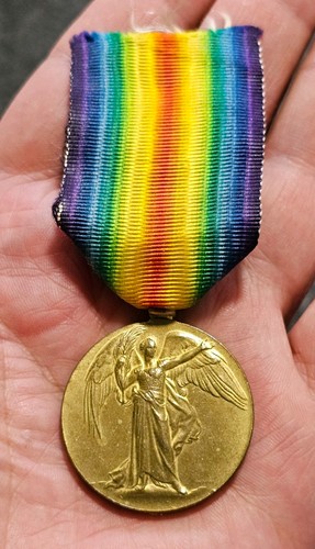 Ww1 victory medal f - ww1,