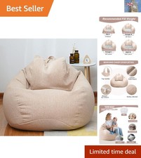 Soft Indoor-Outdoor Khaki Bean