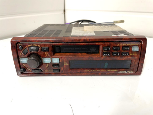 Alpine tda 7552rg car - alpine, radio