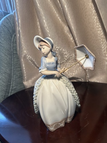 Vintage nao lladro lady - by,