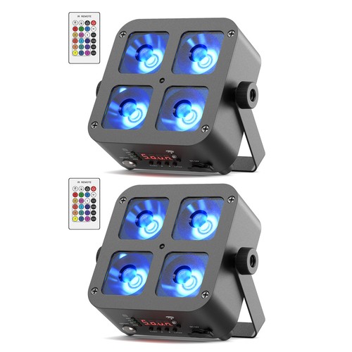 Rechargeable rgbwa 4led - rgbwa+uv,