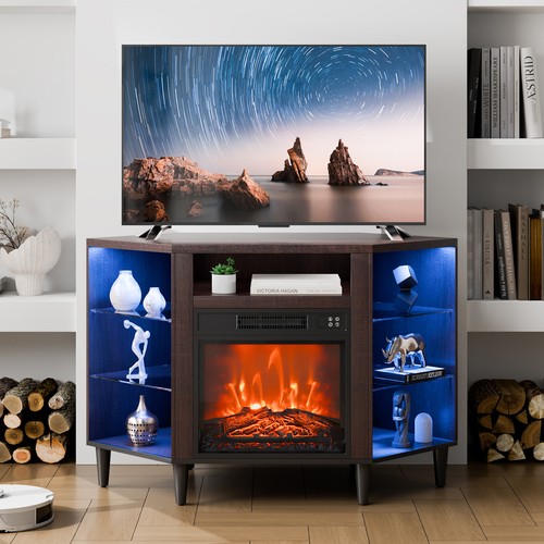 Uimoso electric fireplace - electric, tv