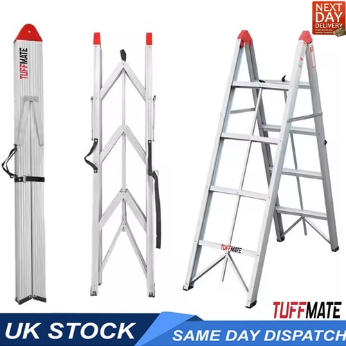 Folding step ladder folds - step,