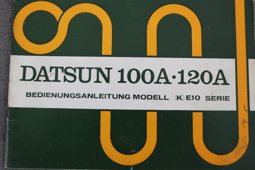 Datsun cherry 100a - datsun, 120a