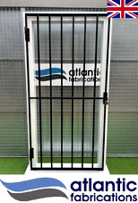 Steel Door , Security Gate 2000m x 1100m Powder Coated Black